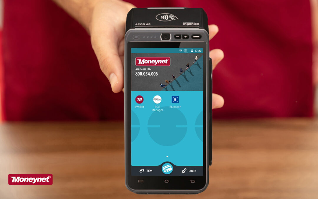 Moneynet sceglie Ingenico: smartPos Android per pagamenti e servizi VAS